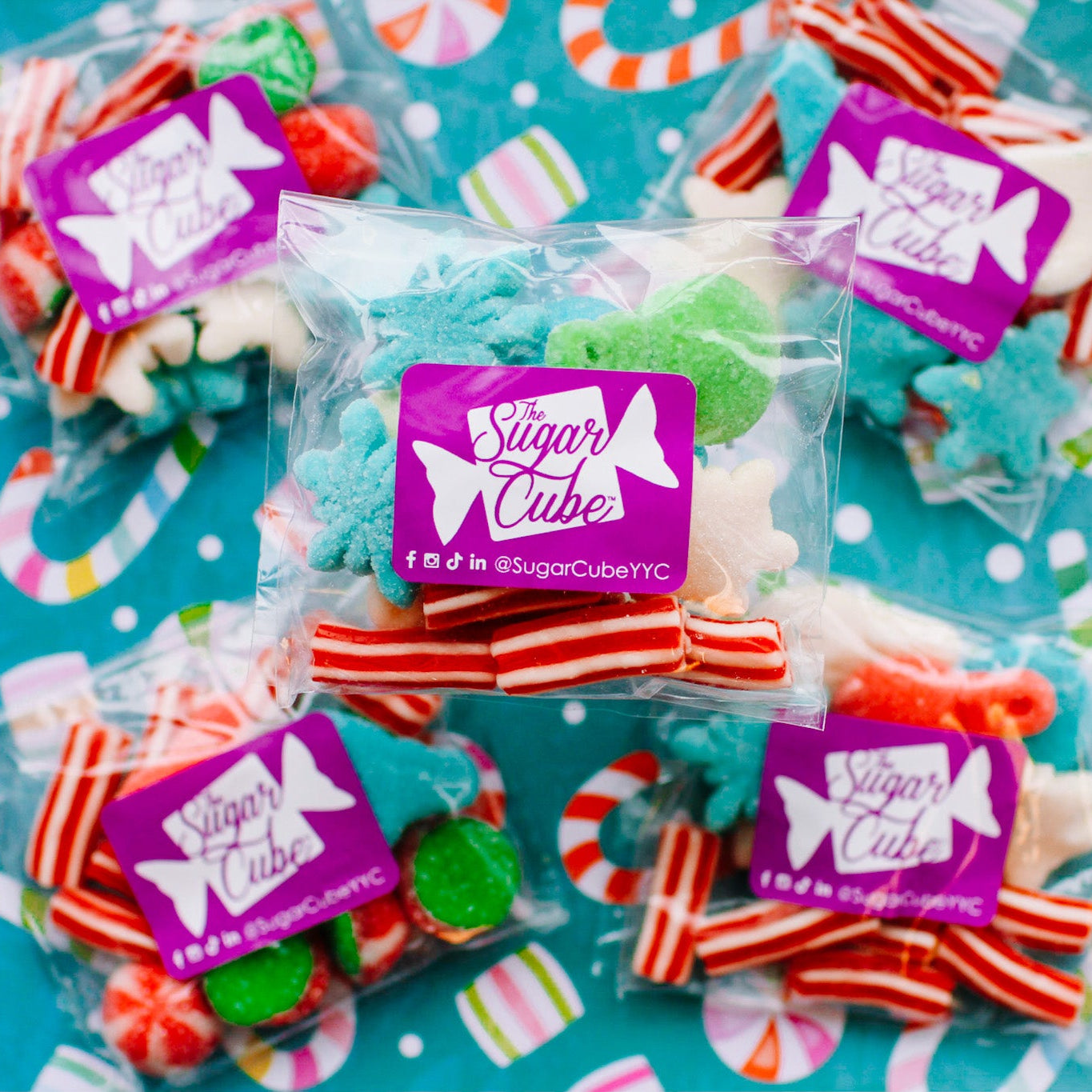 Spread The Cheer Christmas Candy Bag Package