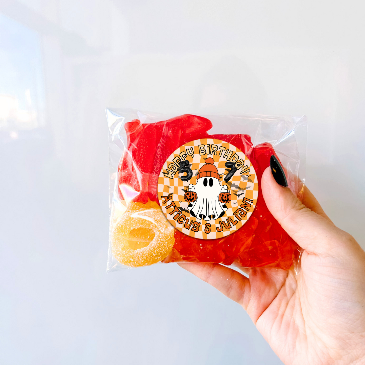 Custom Stickered Candy Bags