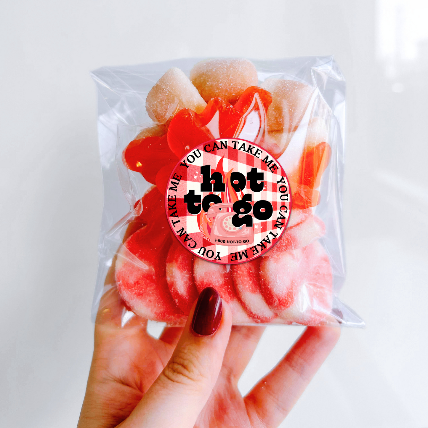 Custom Stickered Candy Bags