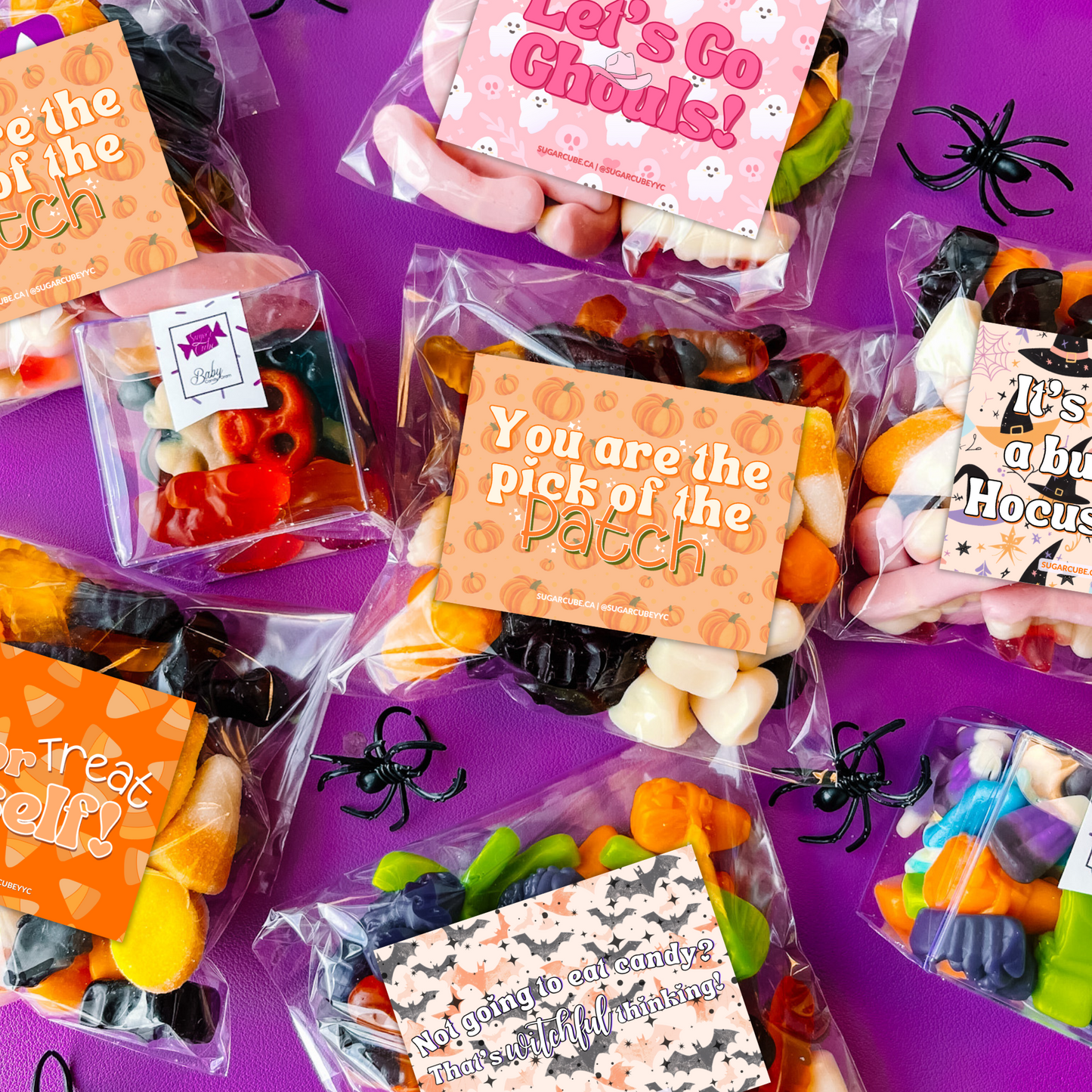 Spread The Scare Halloween Candy Bag Package
