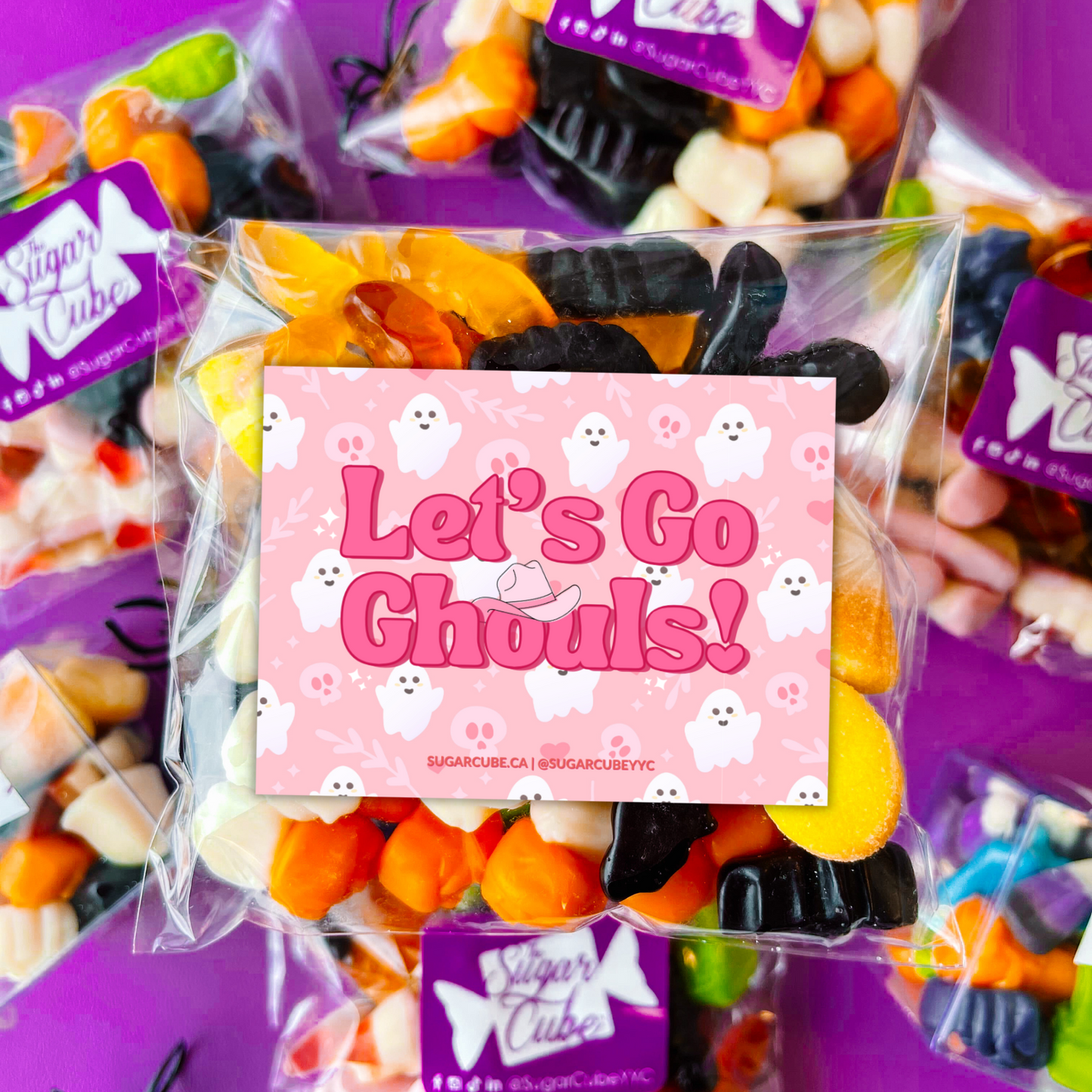 Spread The Scare Halloween Candy Bag Package