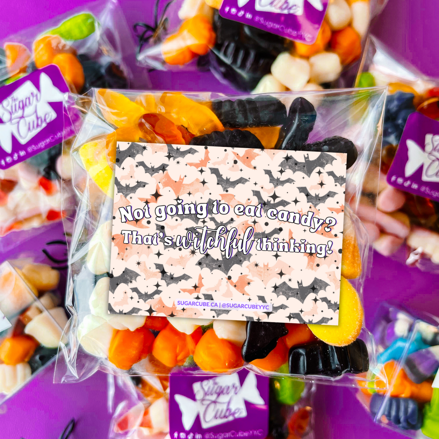 Spread The Scare Halloween Candy Bag Package