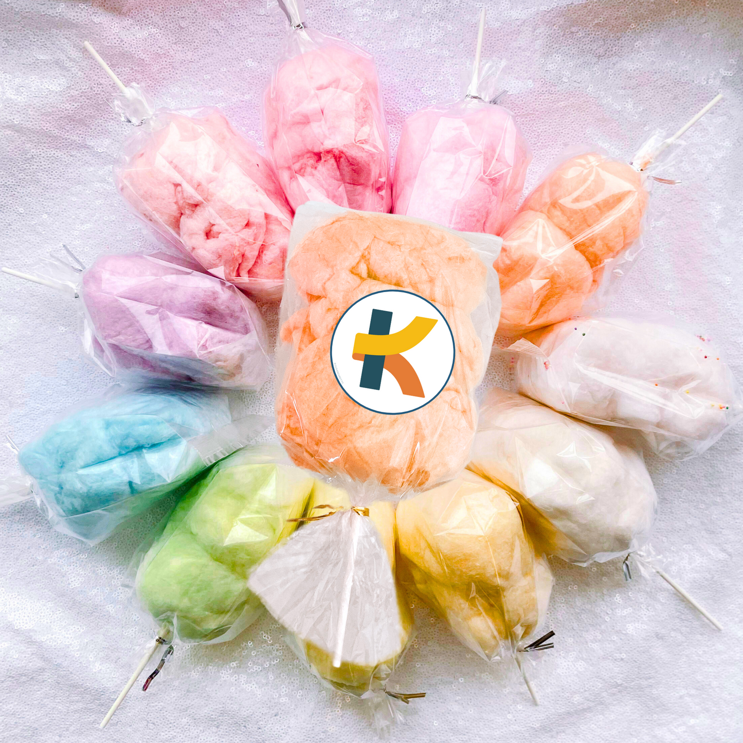 Custom Cotton Candy Bags