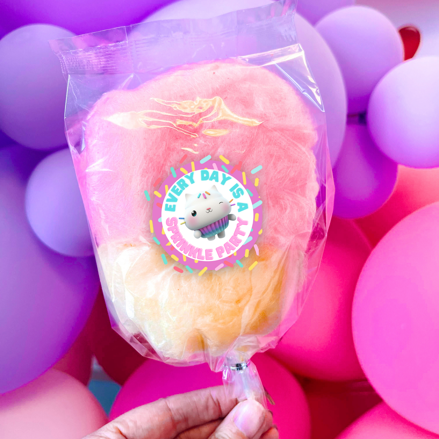 Custom Cotton Candy Bags