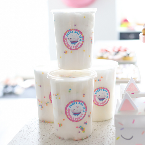 Custom Cotton Candy Tubs (Minimum Ten)