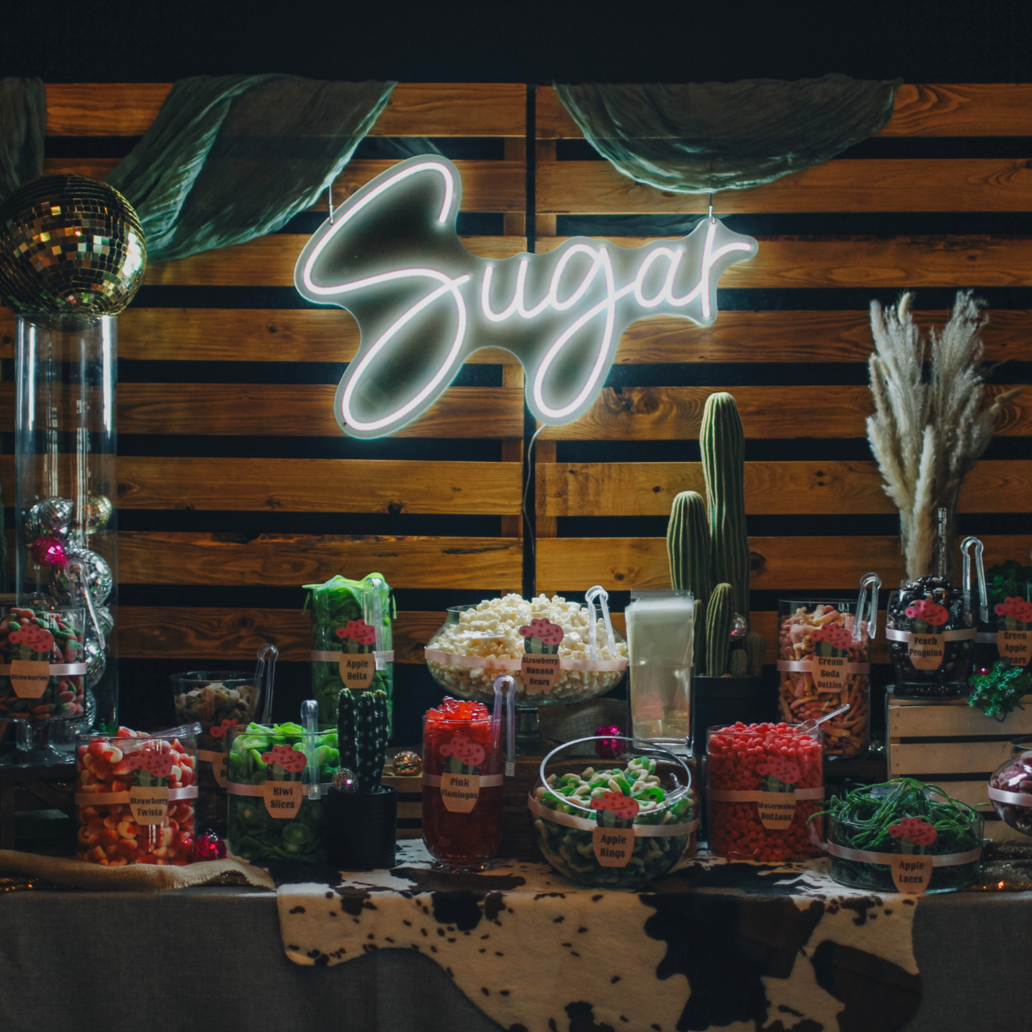 Inside Enserva’s Stars & Spurs Cactus Cowboy Candy Buffet