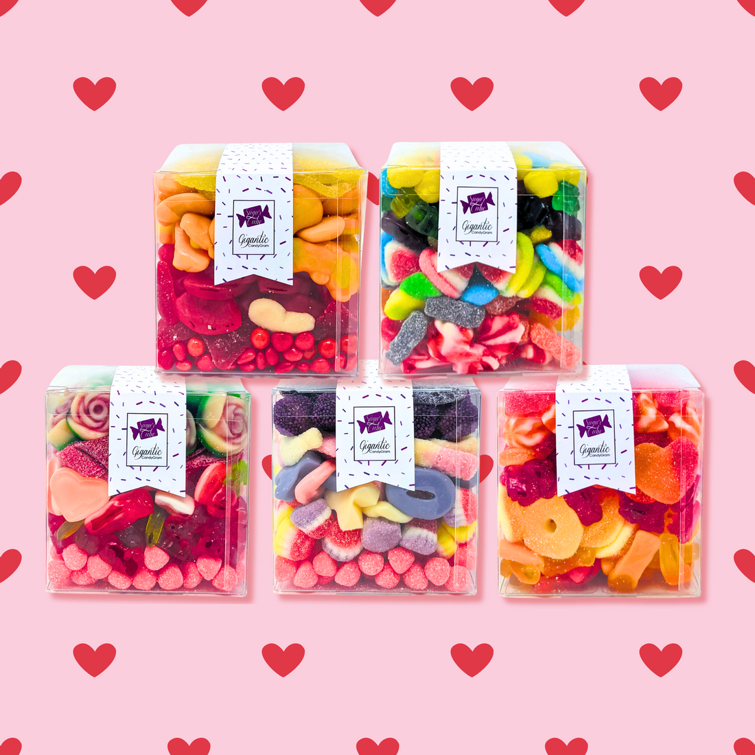 Unwrap the Sweetness Our Valentine's Day CandyGram Mixes! The Sugar Cube