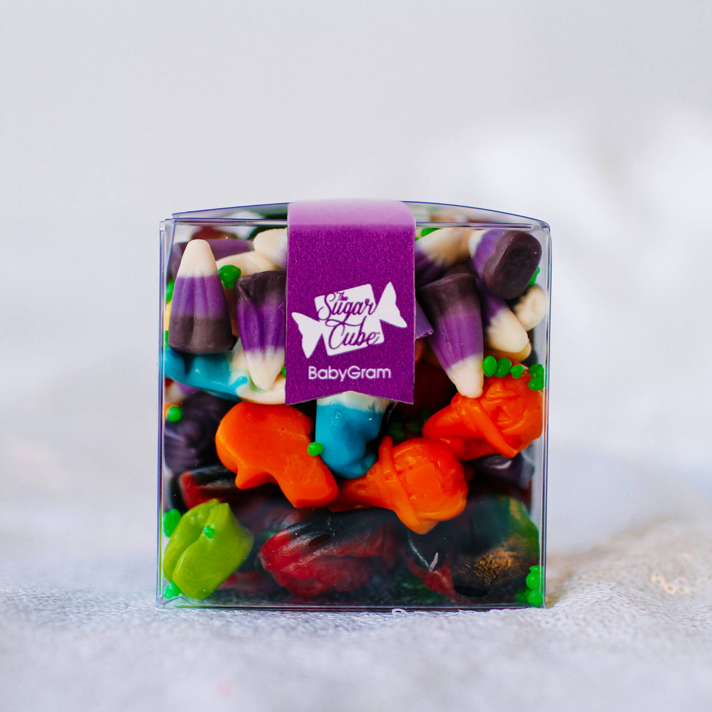 Baby Witch’s Brew Halloween CandyGram filled with assorted Halloween candy