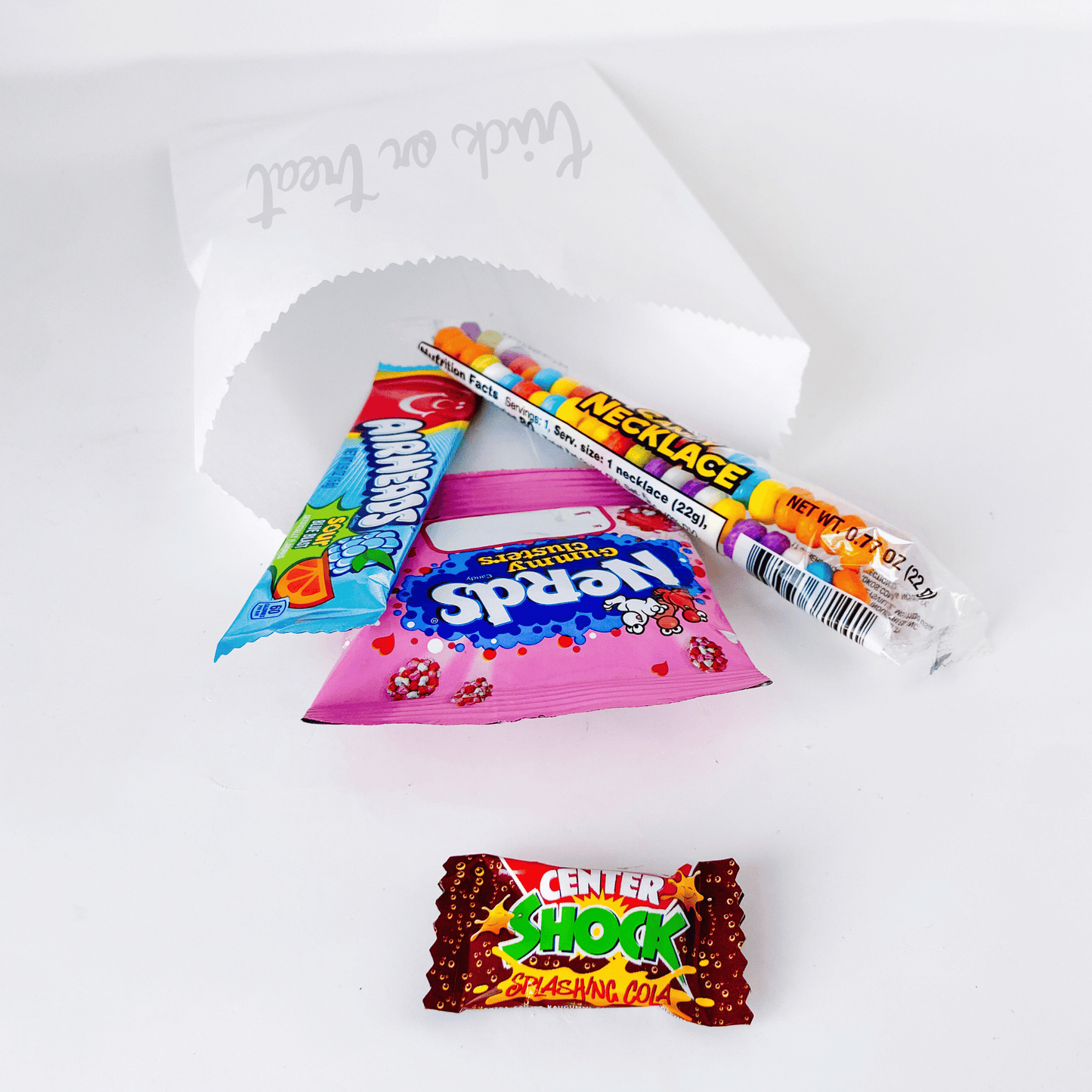 Small Halloween Surprise Bag filled with assorted candy