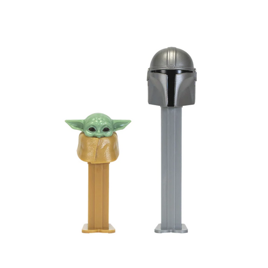 Load image into Gallery viewer, Star Wars Mandalorian and Grogu Duo Pez Dispenser
